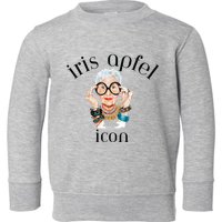 Iris Apfel Remembrance Of Iris Apfel Toddler Sweatshirt