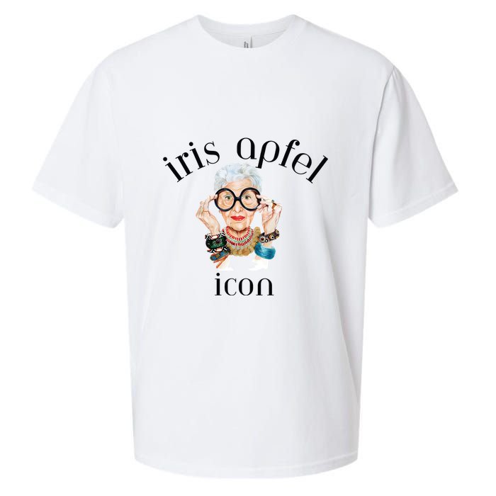 Iris Apfel Remembrance Of Iris Apfel Sueded Cloud Jersey T-Shirt