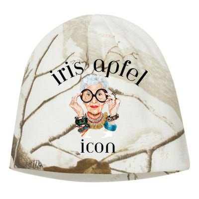 Iris Apfel Remembrance Of Iris Apfel Kati - Camo Knit Beanie