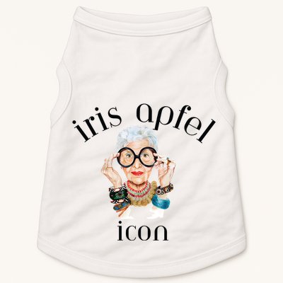 Iris Apfel Remembrance Of Iris Apfel Doggie Tank
