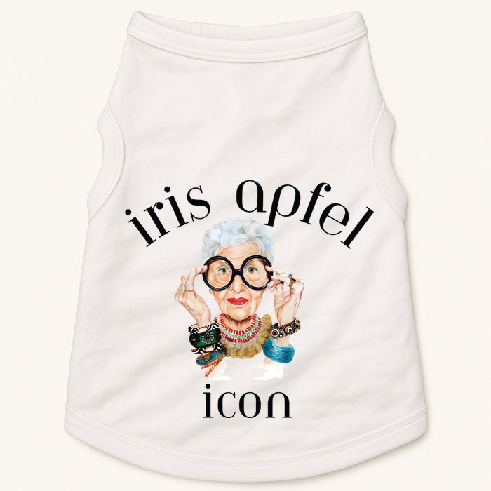 Iris Apfel Remembrance Of Iris Apfel Doggie Tank