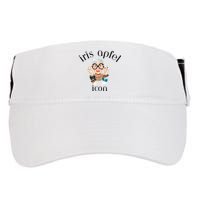 Iris Apfel Remembrance Of Iris Apfel Adult Drive Performance Visor