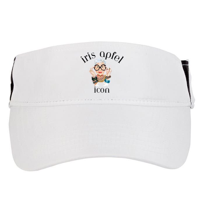 Iris Apfel Remembrance Of Iris Apfel Adult Drive Performance Visor