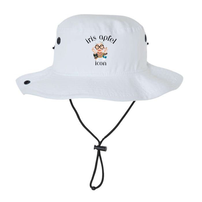 Iris Apfel Remembrance Of Iris Apfel Bucket Hat
