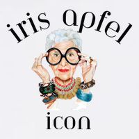 Iris Apfel Remembrance Of Iris Apfel Bucket Hat