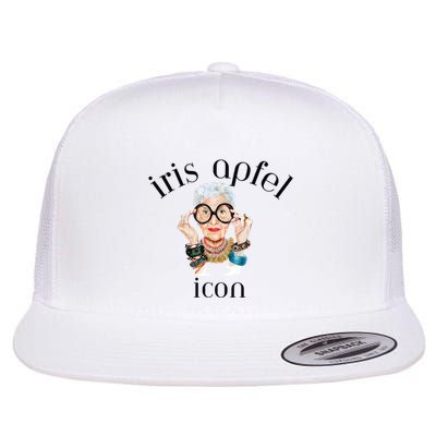 Iris Apfel Remembrance Of Iris Apfel Flatbill Hat