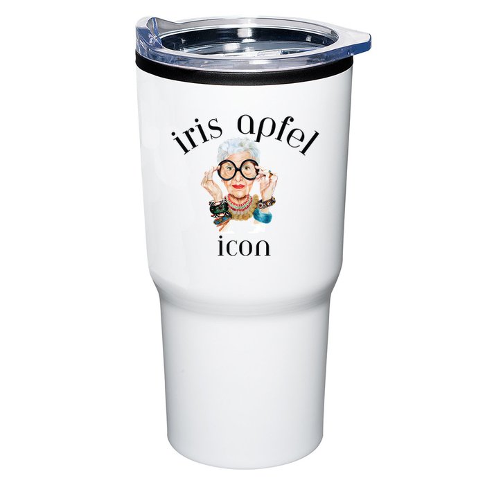 Iris Apfel Remembrance Of Iris Apfel Tumbler