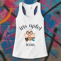 Iris Apfel Remembrance Of Iris Apfel Womens Tank Top