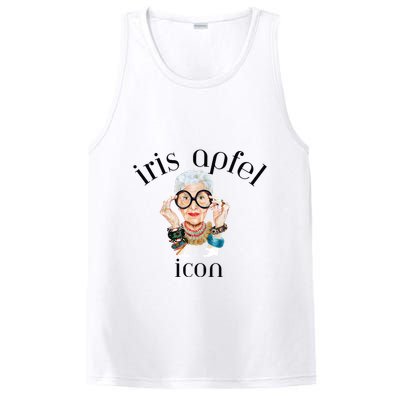 Iris Apfel Remembrance Of Iris Apfel PosiCharge Competitor Tank