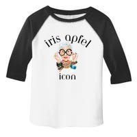 Iris Apfel Remembrance Of Iris Apfel Toddler Fine Jersey T-Shirt