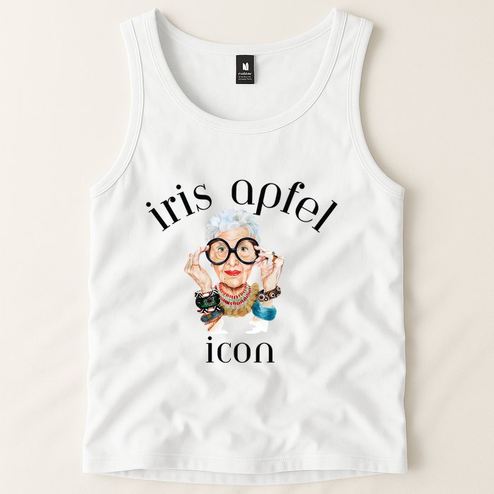 Iris Apfel Remembrance Of Iris Apfel Tank Top