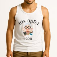 Iris Apfel Remembrance Of Iris Apfel Tank Top