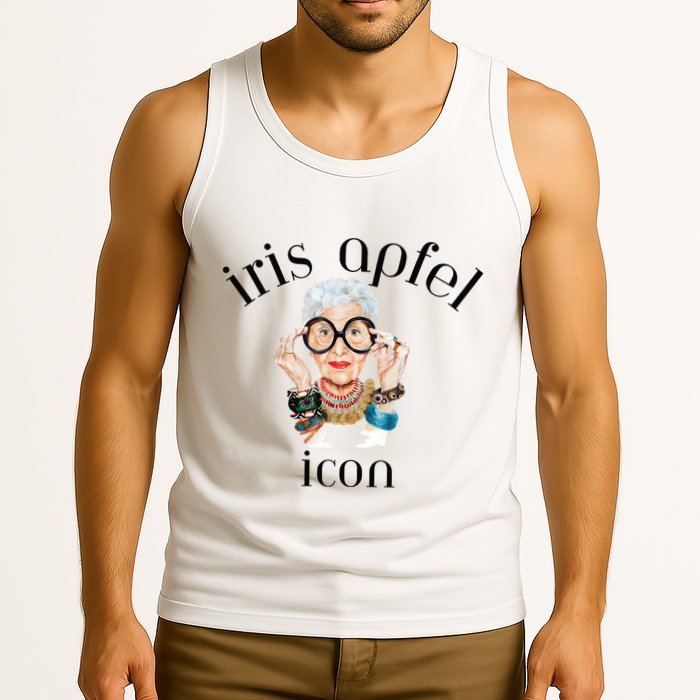 Iris Apfel Remembrance Of Iris Apfel Tank Top