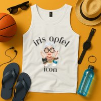 Iris Apfel Remembrance Of Iris Apfel Tank Top