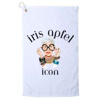 Iris Apfel Remembrance Of Iris Apfel Golf Towel