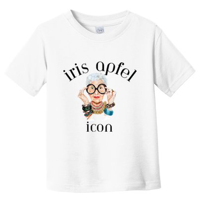 Iris Apfel Remembrance Of Iris Apfel Toddler T-Shirt