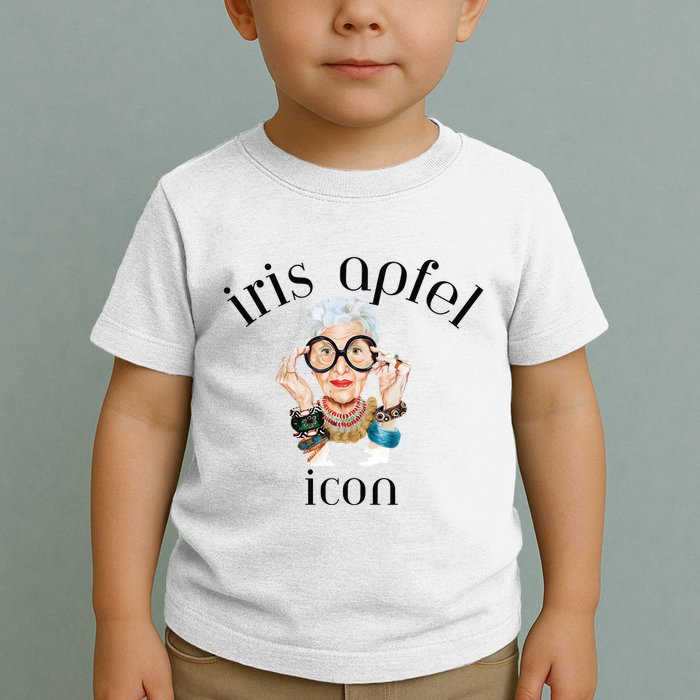 Iris Apfel Remembrance Of Iris Apfel Toddler T-Shirt