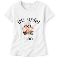 Iris Apfel Remembrance Of Iris Apfel Womens T-Shirt
