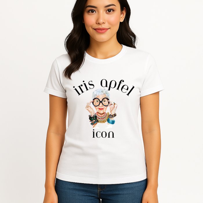Iris Apfel Remembrance Of Iris Apfel Womens T-Shirt
