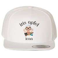 Iris Apfel Remembrance Of Iris Apfel Wool Snapback Cap