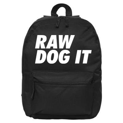 Israel Adesanya Raw Dog It 16 in Basic Backpack