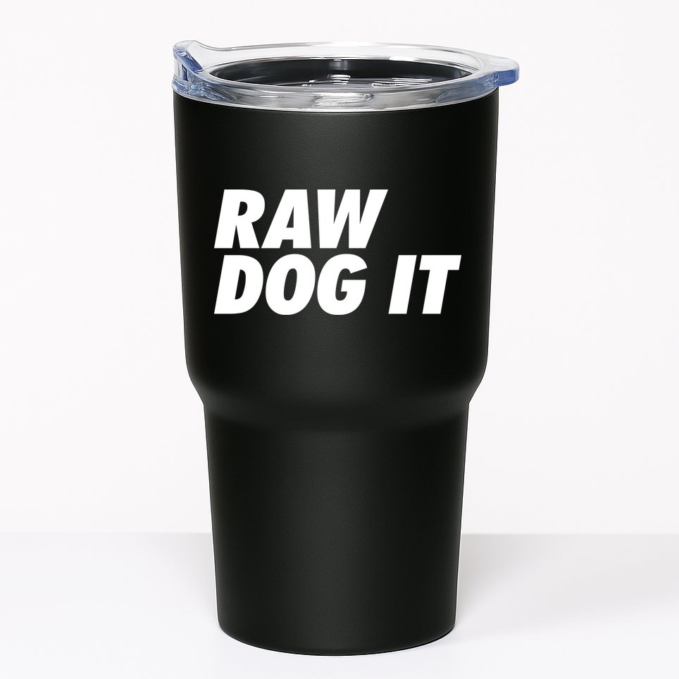 Israel Adesanya Raw Dog It Tumbler