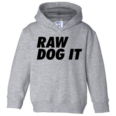 Israel Adesanya Raw Dog It Toddler Hoodie