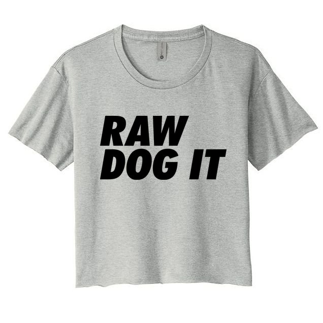 Israel Adesanya Raw Dog It Crop Top