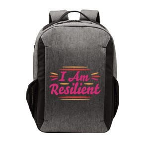 I Am Resilient Quote Vector Backpack