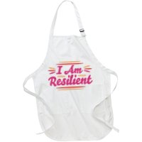 I Am Resilient Quote Apron