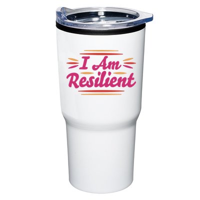 I Am Resilient Quote Tumbler