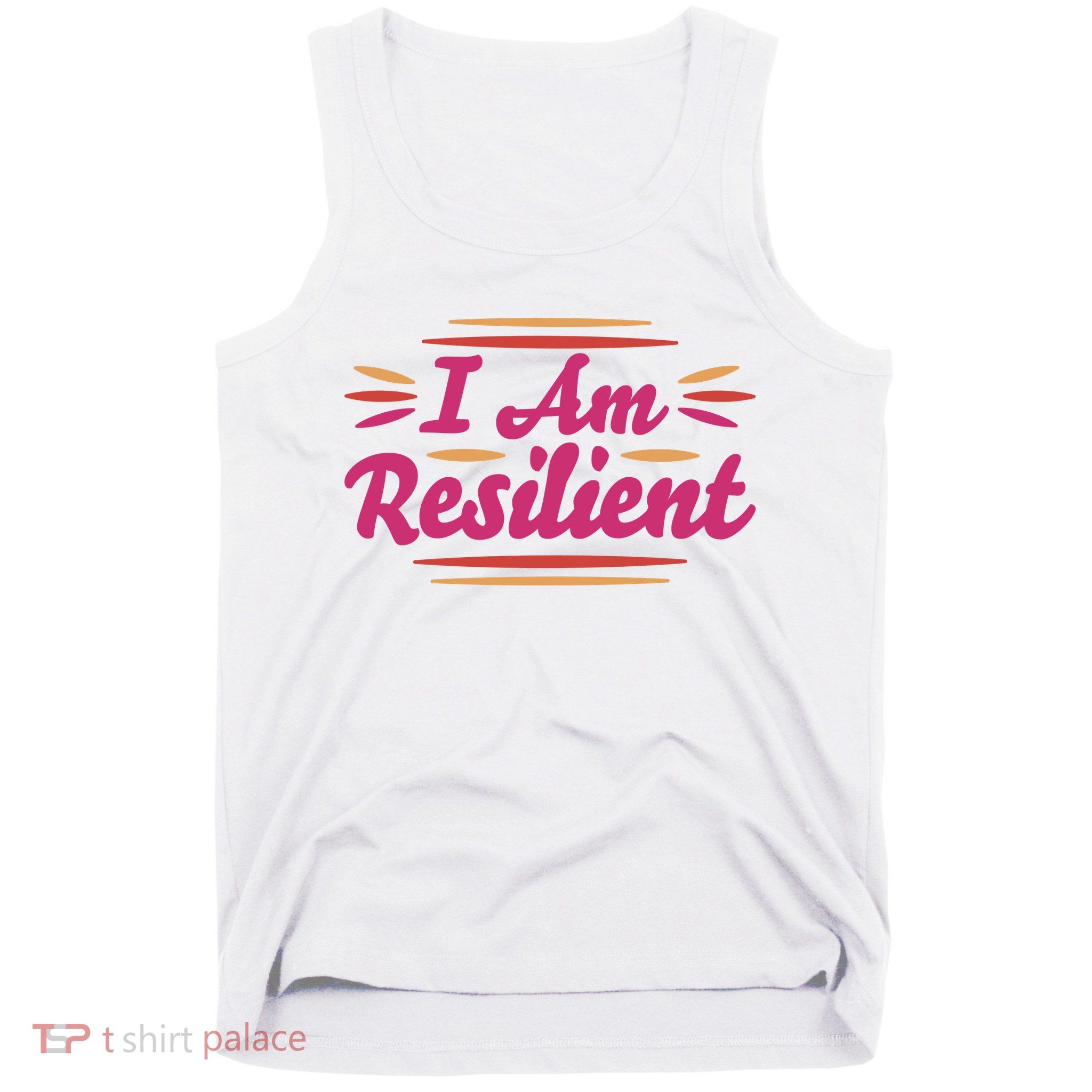 I Am Resilient Quote Tank Top