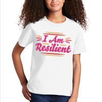 I Am Resilient Quote Kids T-Shirt