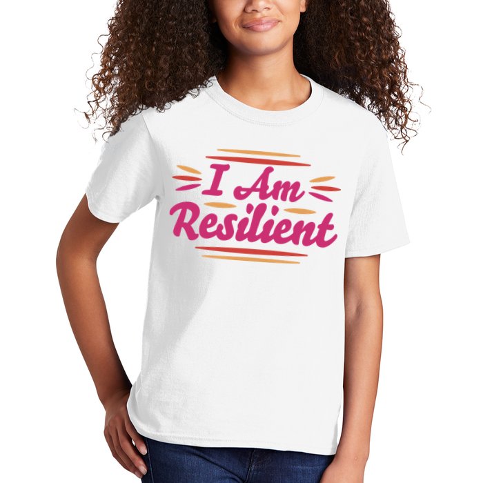 I Am Resilient Quote Kids T-Shirt