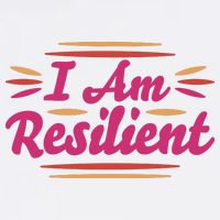 I Am Resilient Quote Kids T-Shirt