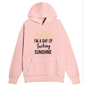 I'm A Ray Of Tucking Sunshine Sun Cute Funny Sayings Class Gift Urban Pullover Hoodie