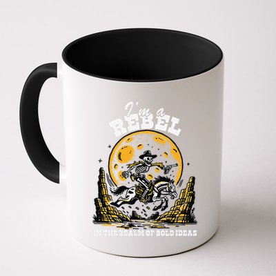 I’M A Rebel In The Realm Of Bold Ideas Funny Design Mug