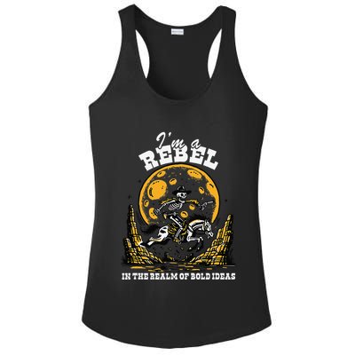 I’M A Rebel In The Realm Of Bold Ideas Funny Design Ladies PosiCharge Competitor Racerback Tank
