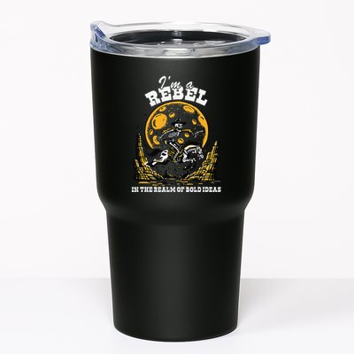 I’M A Rebel In The Realm Of Bold Ideas Funny Design Tumbler