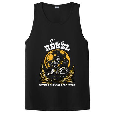 I’M A Rebel In The Realm Of Bold Ideas Funny Design PosiCharge Competitor Tank