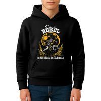 I’M A Rebel In The Realm Of Bold Ideas Funny Design Kids Hoodie