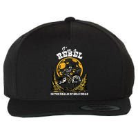 I’M A Rebel In The Realm Of Bold Ideas Funny Design Wool Snapback Cap