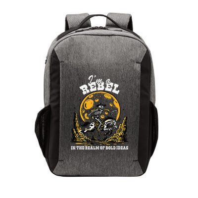 I’M A Rebel In The Realm Of Bold Ideas Funny Design Vector Backpack