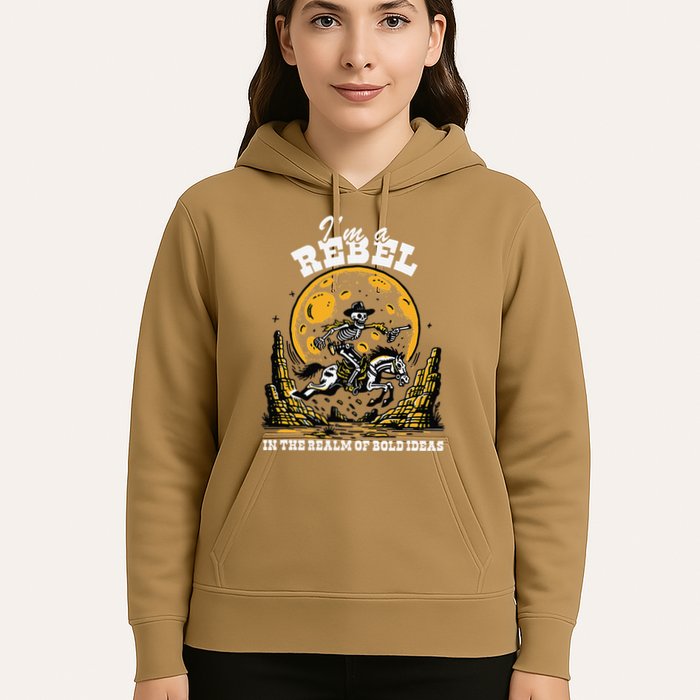 I’M A Rebel In The Realm Of Bold Ideas Funny Design Hoodie