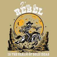 I’M A Rebel In The Realm Of Bold Ideas Funny Design Hoodie