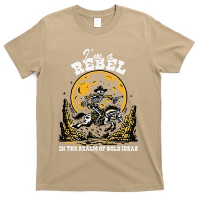 I’M A Rebel In The Realm Of Bold Ideas Funny Design T-Shirt