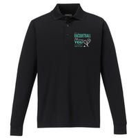 It's a racquetball thing you wouldn't understand funny quote Performance Long Sleeve Polo