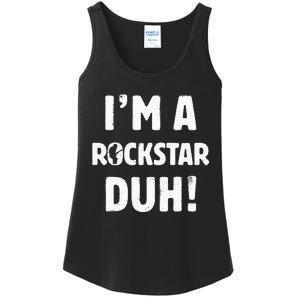 IM A Rockstar Duh Easy Halloween And Christmas Gift Ladies Essential Tank