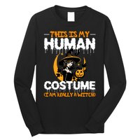 I Am Really A Witch Halloween Long Sleeve Shirt