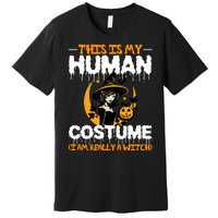 I Am Really A Witch Halloween Premium T-Shirt